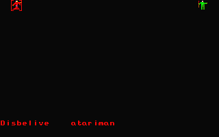 Chaos - The War of the Wizards atari screenshot